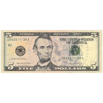 Buy Fake $5 USD Bills